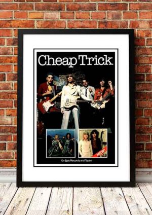 Cheap Trick ‘Heaven Tonight’ In Store Poster 1978