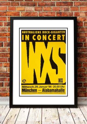 INXS ‘Alabama-Halle’ Munich, Germany 1986