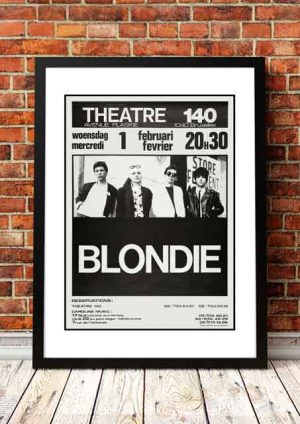 Blondie ‘Theatre 140’ Brussels 1978