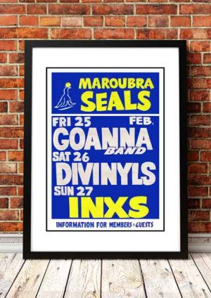 INXS ‘Maroubra Seals Club’ Sydney, Australia 1982