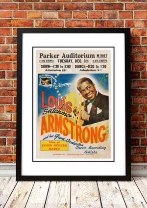 Louis Armstrong ‘Parker Auditorium’ North Dakota, USA 1936