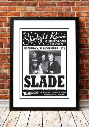 Slade ‘Gliderdrome’ Boston, USA 1971