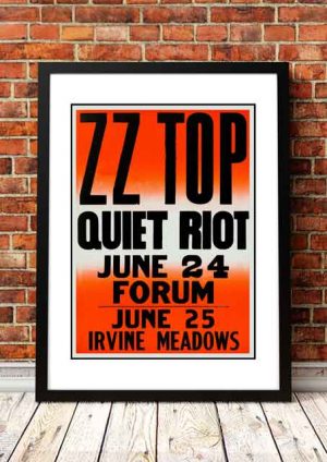 ZZ Top / Quiet Riot ‘Forum / Irvine Meadows’ California, USA 1983