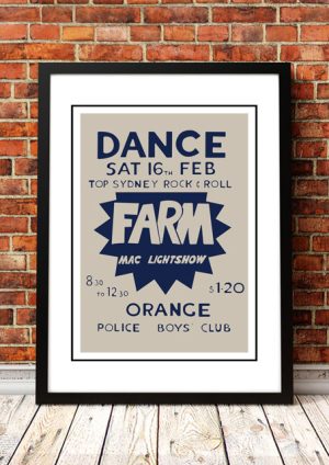 Farm (aka Midnight Oil) ‘Orange Police Boys Club’ Orange 1975