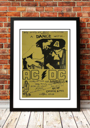 AC/DC ‘Holy Trinity Church Hall’ Kew, Australia 1975