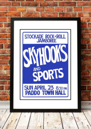 Skyhooks / The Sports ‘Paddo Town Hall’ Sydney, Australia 1978
